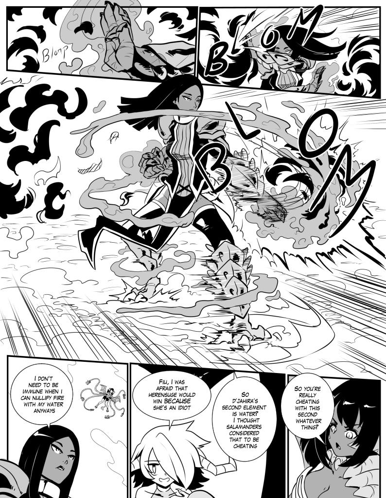 Monster girls on tour - Episode 468, Page 1: Page 468